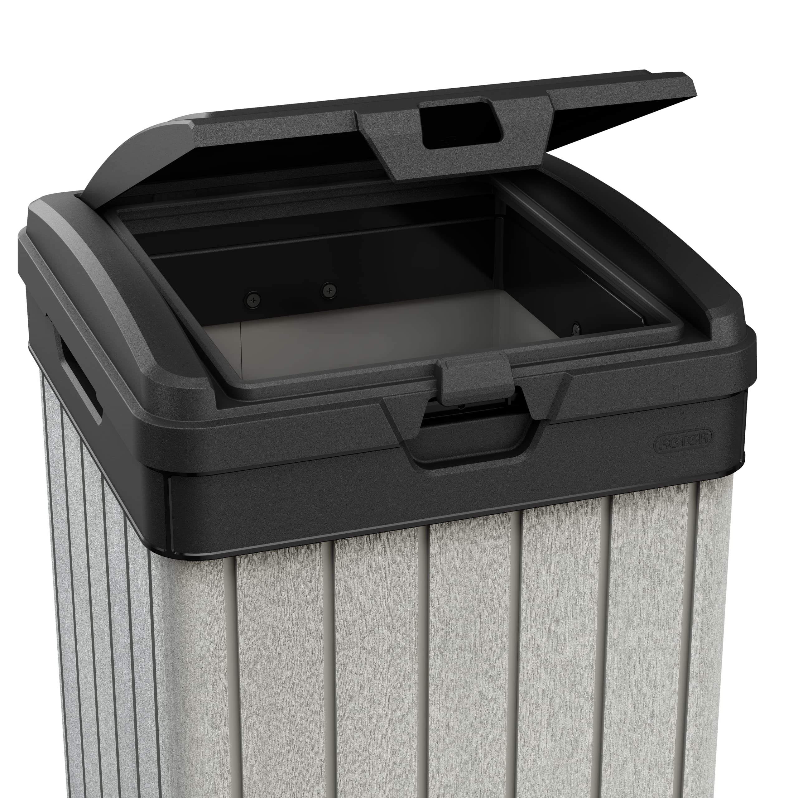 Keter 235916 Cubo, Gris, 41 x 41 x 87.4 cm)