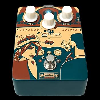Amazon.com: Orange Getaway Driver Overdrive Pedal, Blue