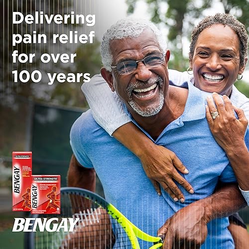Miniatura 4 de Bengay Parche ultra fuerte para aliviar el dolor muscular, dolor, grande, 3.9 x 7.9 pulgadas, 4 unidades