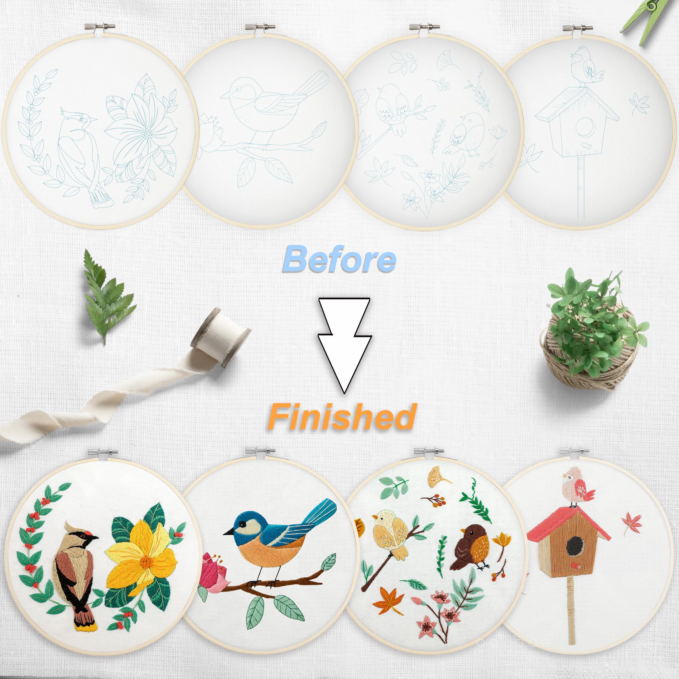 Bonroy Embroidery Kits