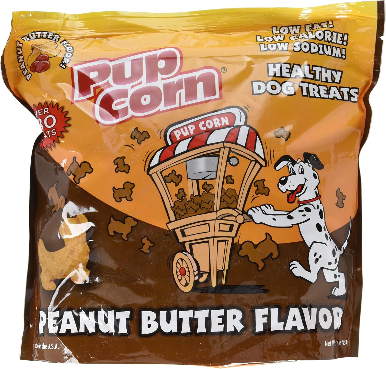16Oz Peanut Butter Flavor Pupcorn
