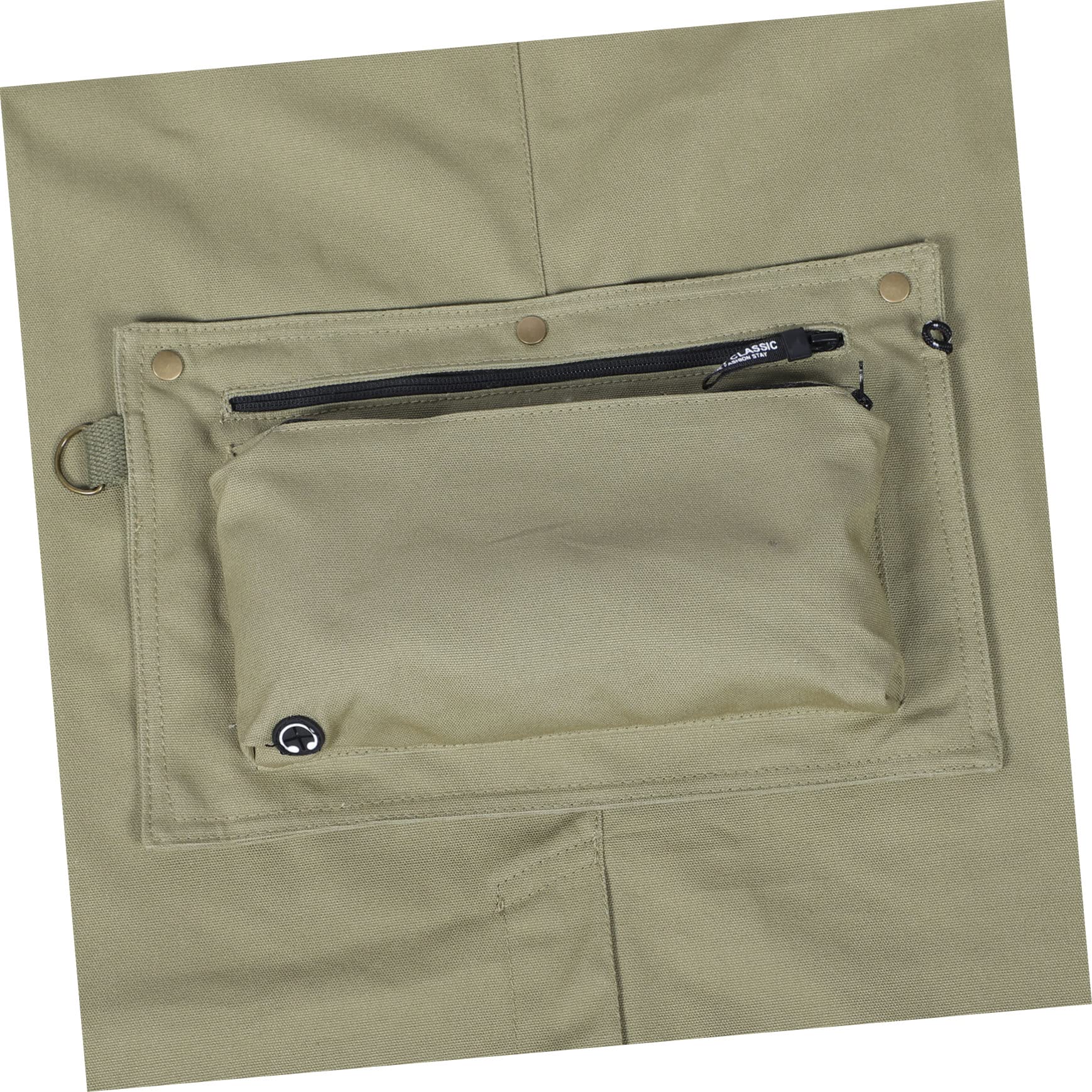 Wasserdichte Schürze Kellnerschürze Tragenresistente Schürze Gartenschürze Café-shop-schürze Waschbare Küchenschürze Schürze Für Die Küche Waschbare Kochschürze Baumwolle Green