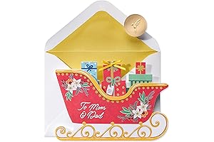 Papyrus Christmas Card for Parents: Sentiments of Love