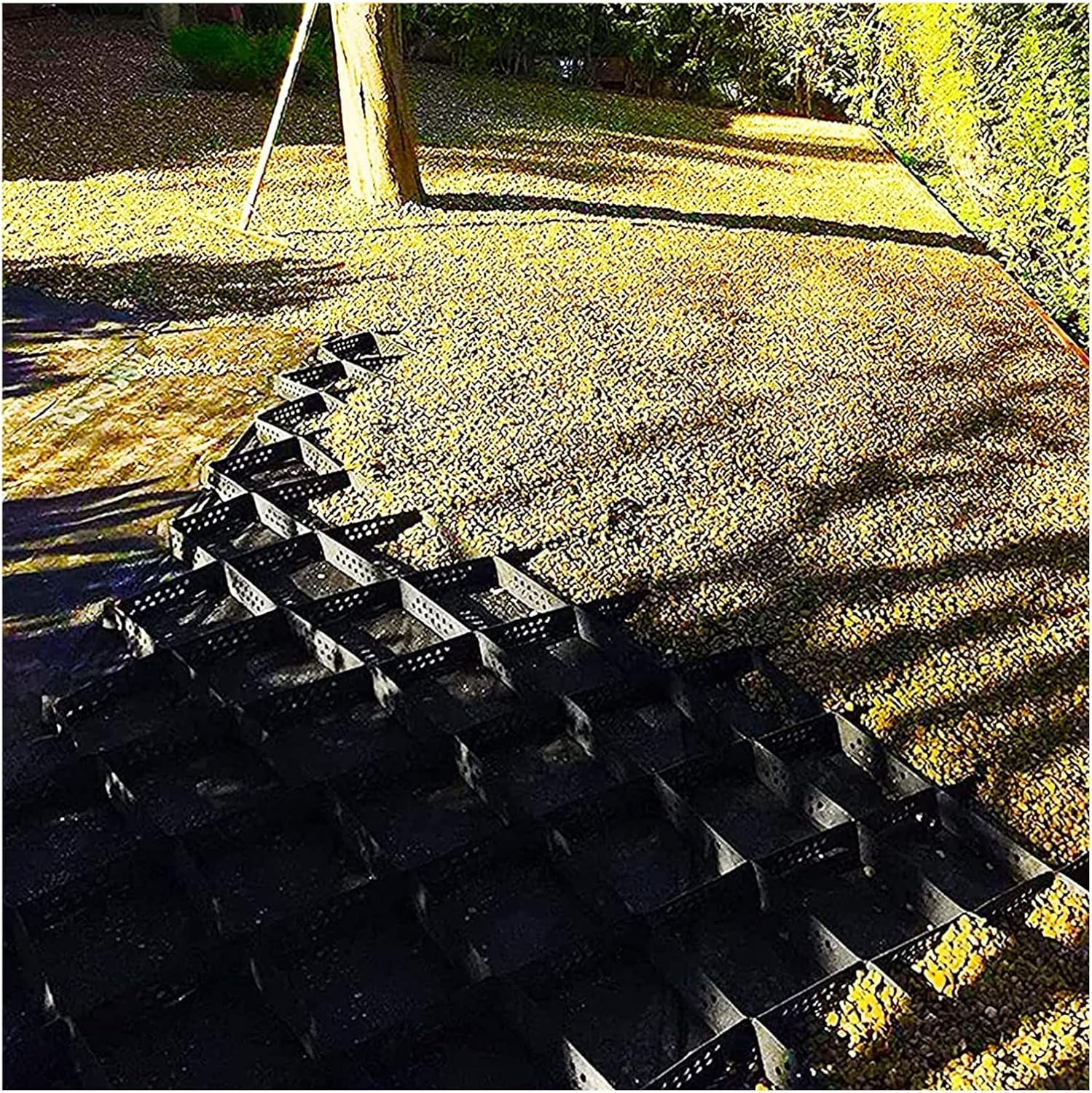 Buy HDYZJQ Yard Ground Grid Pavers System, Permeable Parking Spaces Pea
