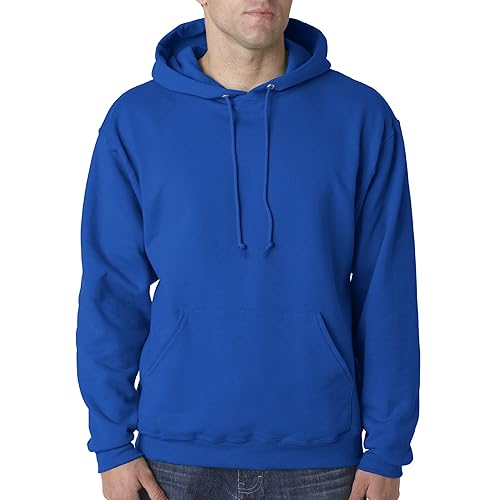 royal blue hooded sweatshirt