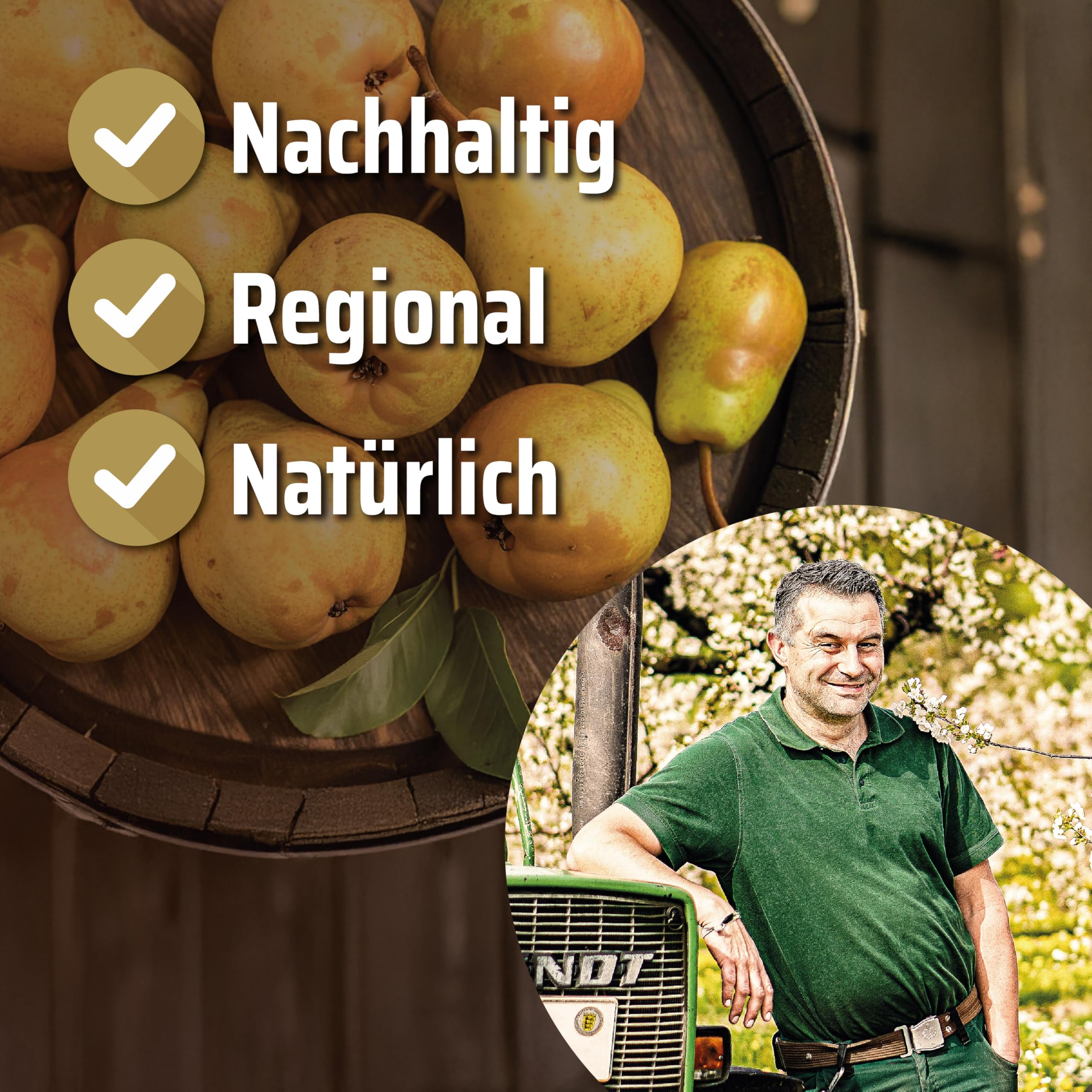 Steinhauser Bodensee Alter Williams 500ml 40% vol. | im Maulbeerfass gereifter Williams Birnenbrand | Rarität vom Bodensee