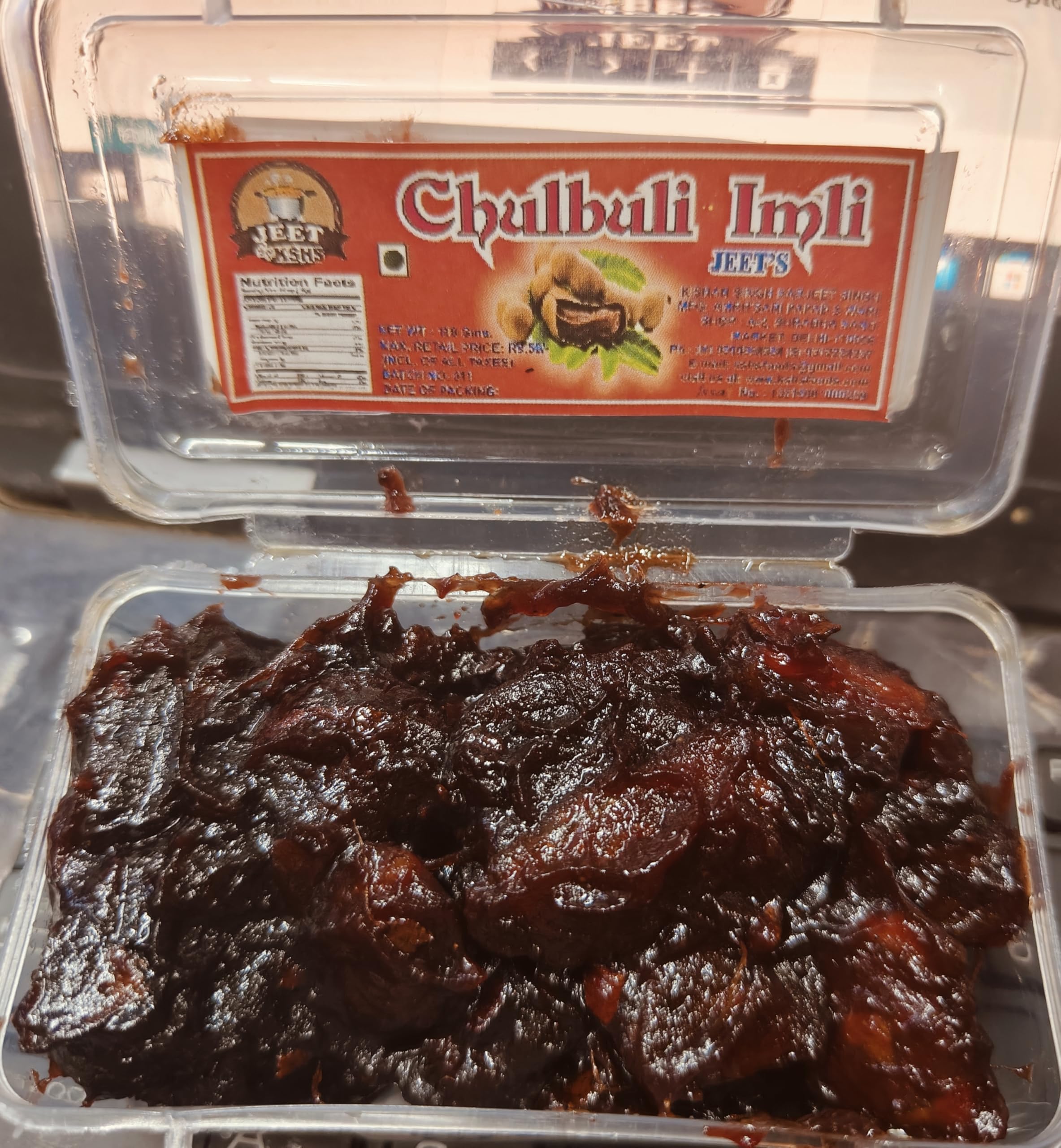 JEET by KSHS Chulbuli Imli, 100 Grams, Lock-in Container, Pack of 4, Total Weight 400Grams