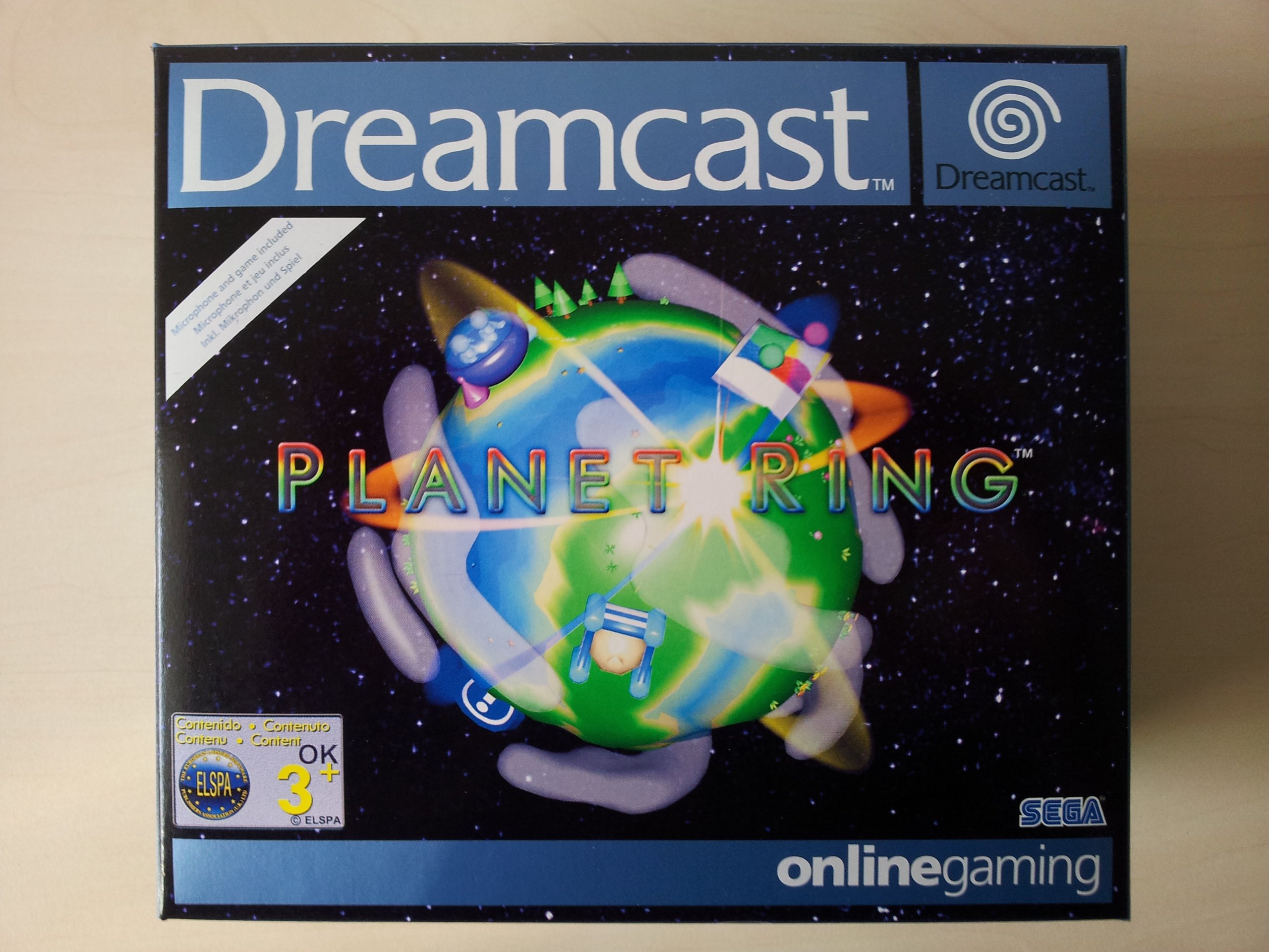 Planet ring - pack logiciel + micro - Dreamcast