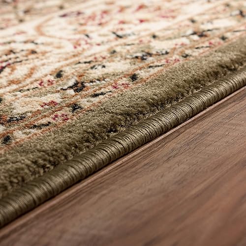 Miniatura 5 de Well Woven Alfombra oriental con diseño de flores persas,azul claro