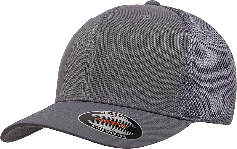 Flexfit Unisex Mesh Fitted 2-Tone Trucker Hat, One Size