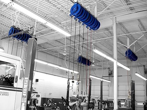 Miniatura 10 de Coxreels P-LP-110 Bobina para manguera con resorte 14" I.D., 10' Capacidad de la manguera, con manguera, 300PSI, 1