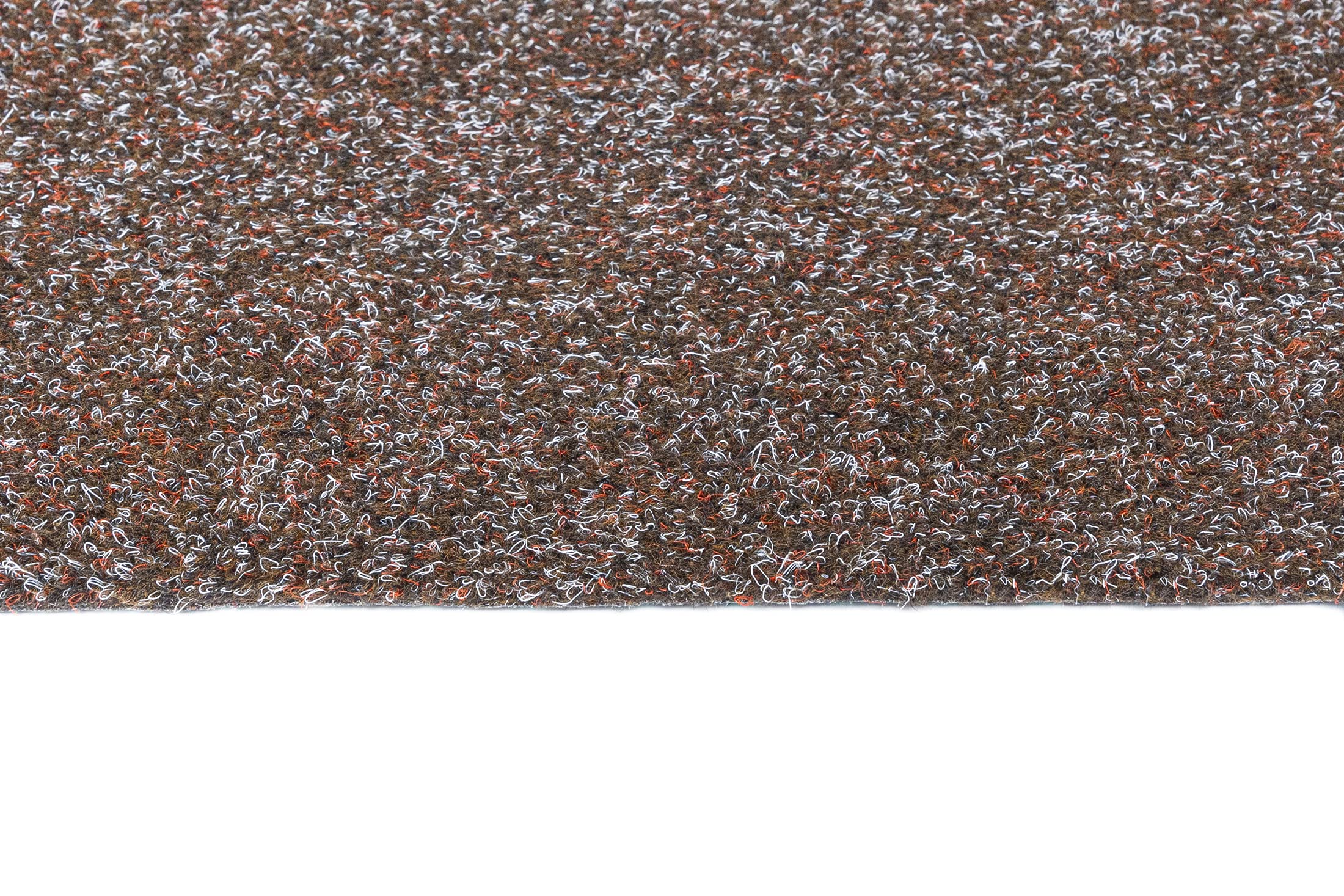 Carpeto Rugs Erba Sintetica per Esterno Drenante con Protuberanze - Prato Sintetico da Esterno Drenante - Tappeto Erba Sintetica per Esterno Rotolo - Marrone - 300 x 400 cm