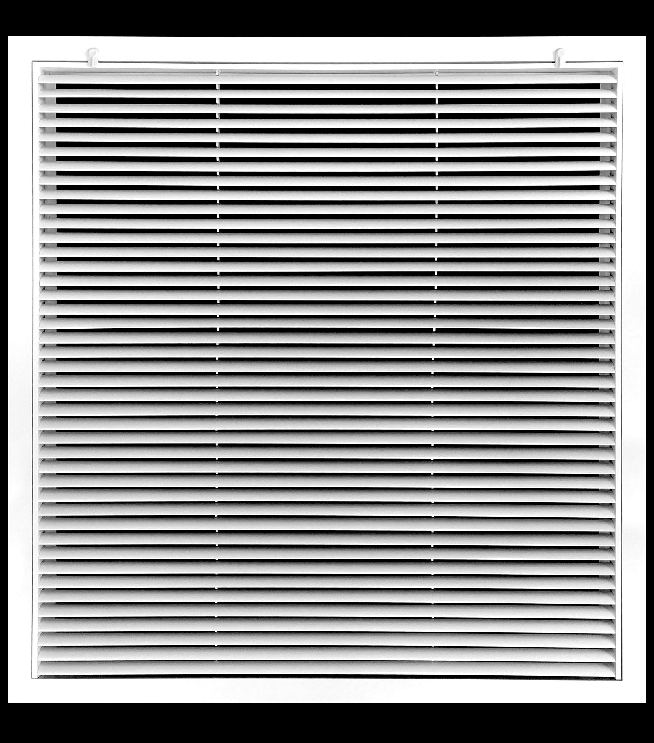 Grille de filtre à retour en aluminium blanc pour stopper les bruits de sifflement