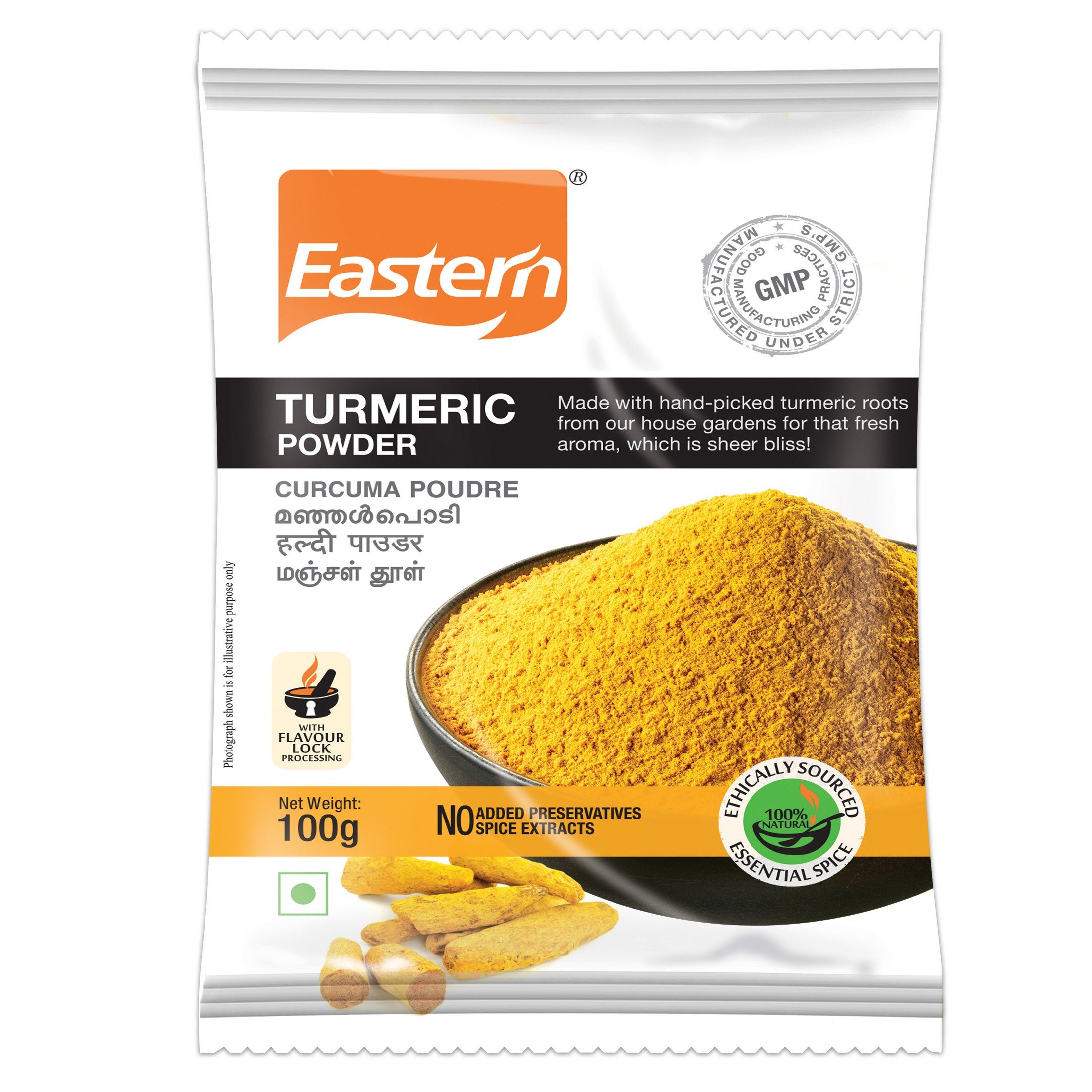 Eastern Powder, Turmeric, 100g Pouch (B00L88HWT0) Amazon Price History, Amazon Price Tracker