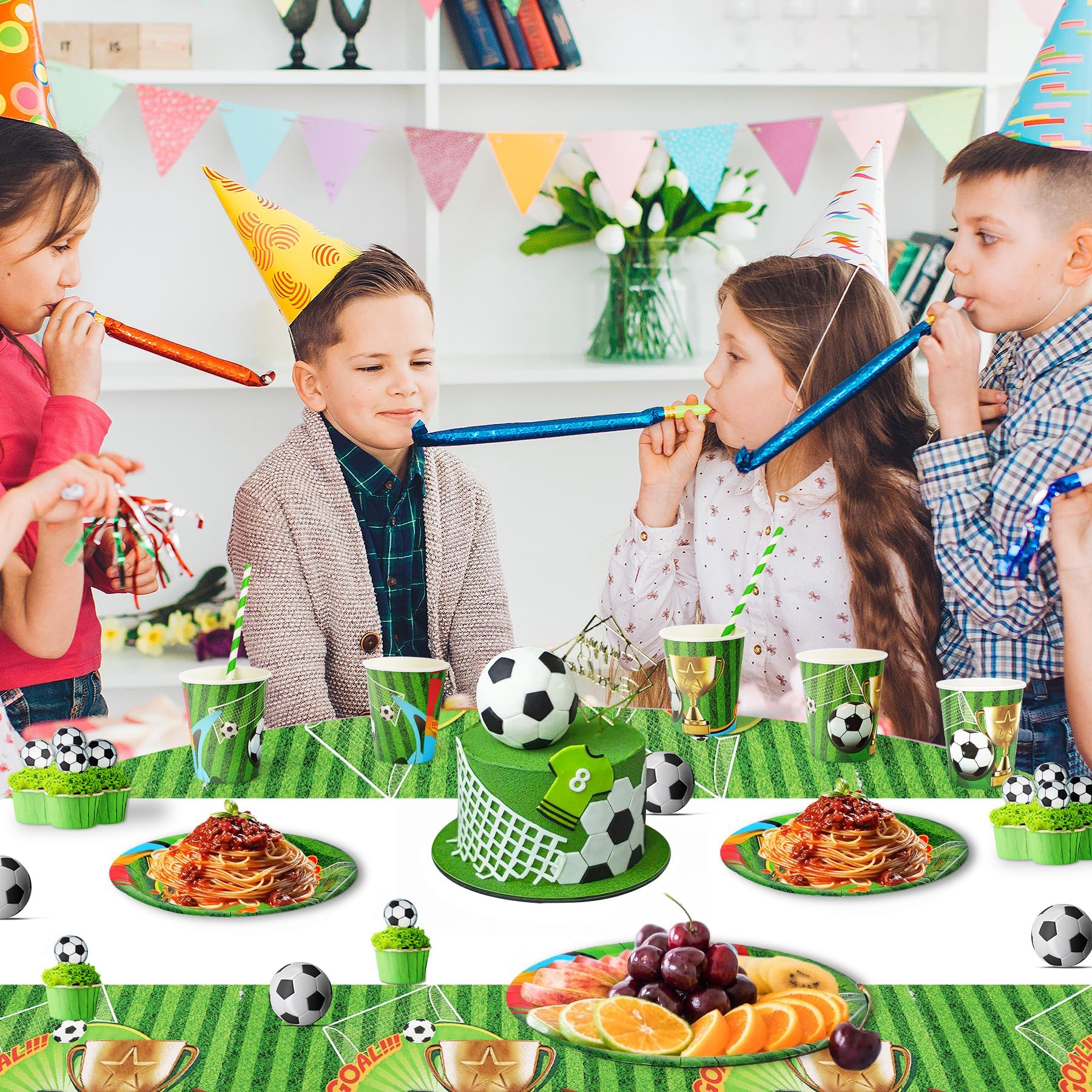 Set Stoviglie Di Carta Per Festa A Tema Principessa - 84 Pezzi Per 16 Ospiti, Con Piatti, Tovaglioli, Cannucce