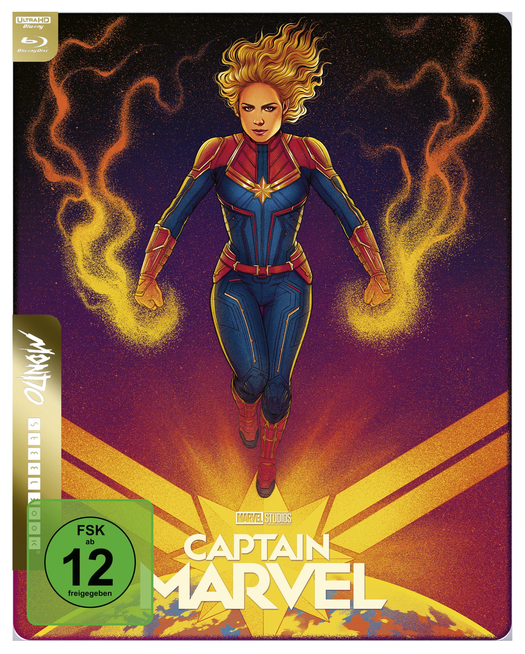 Captain Marvel - 4K UHD Mondo Steelbook Edition [Blu-ray]