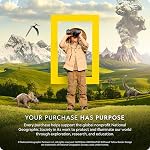 National Geographic Air Rocket Toy – LED Rocket Launcher for Kids, Jump & Launch Air Powered Foam Rockets up to 30.5 Meters, Kids Outdoor Activities