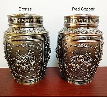 Amazon.co.jp: 記念品 バラの骨壺 人間の遺灰用 火葬 埋葬骨壺