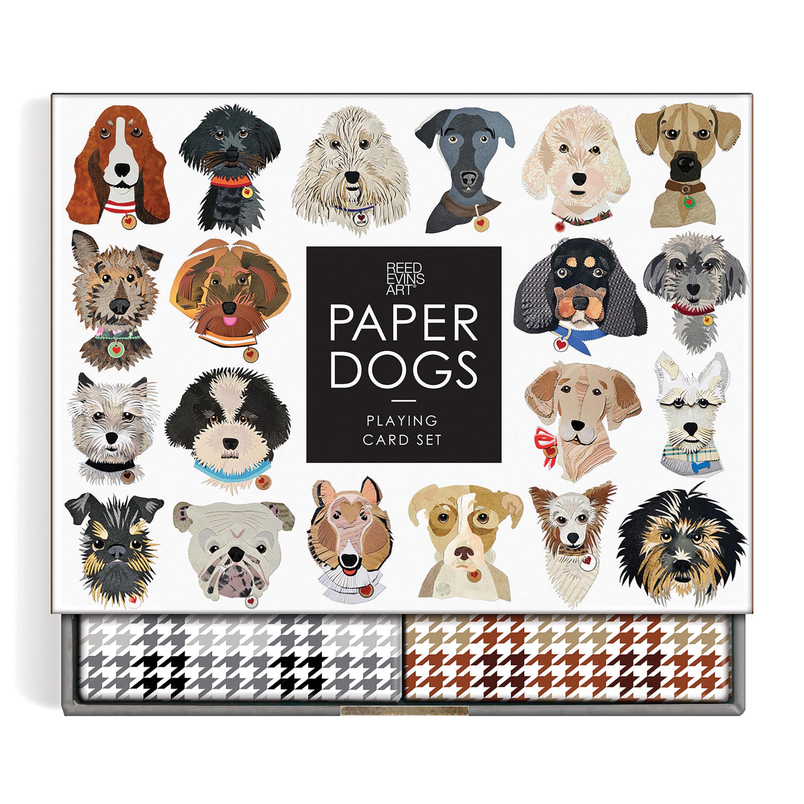 Galison Paper Dogs Playing Card Set