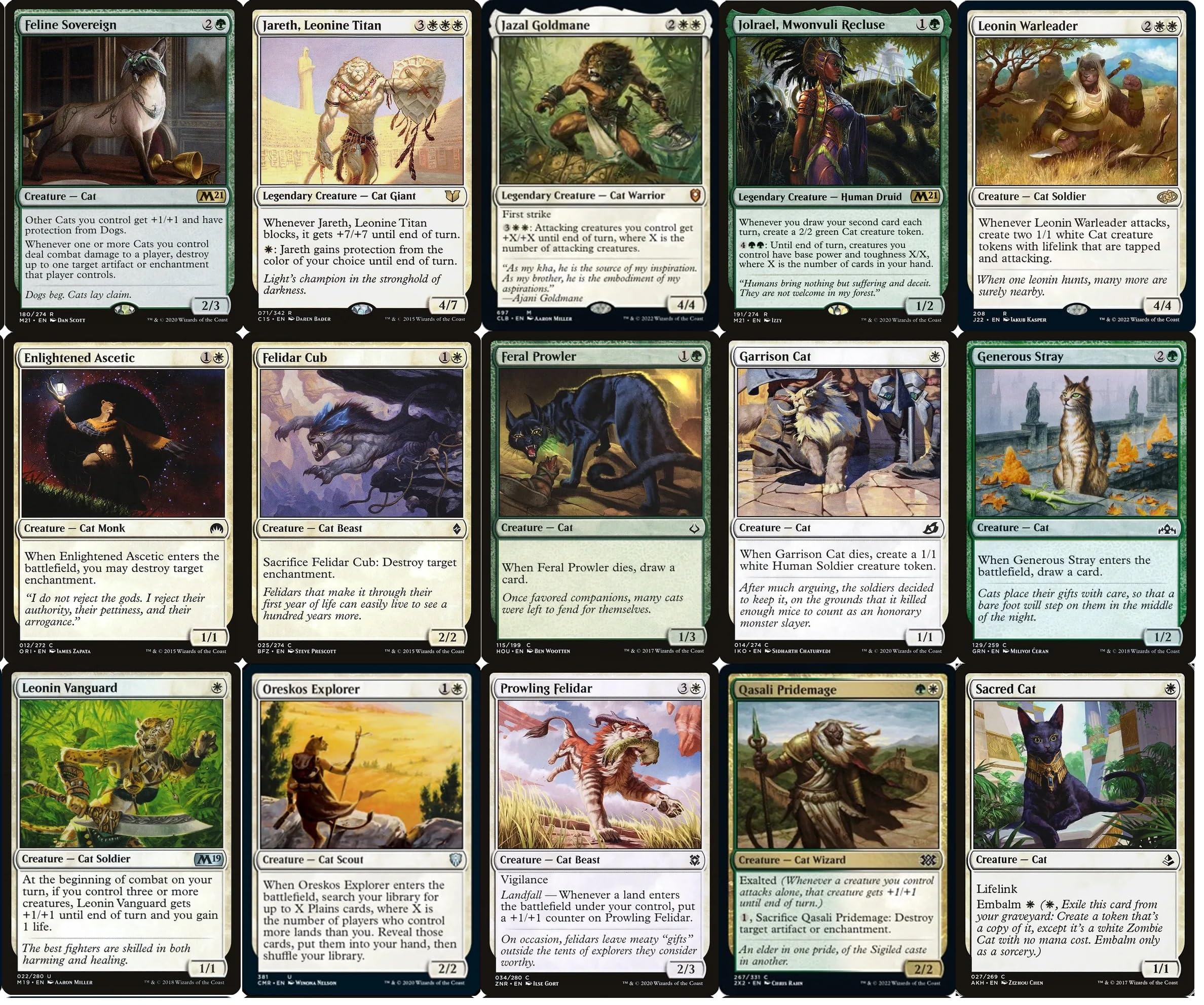 good for mtg cat commander deck Amazon.com: Cat Commander Deck - EDH - 100 Card - Custom Magic The  Gathering Deck
