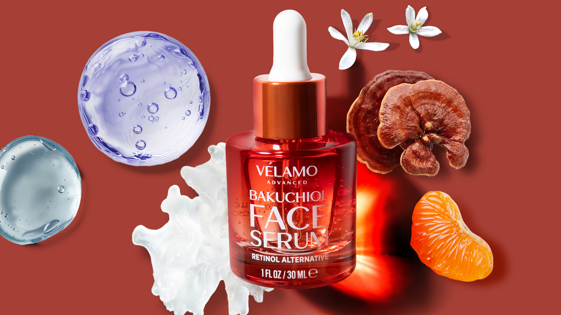 Amazon.com: VELAMO ADVANCED Bakuchiol Face Serum: Face Moisturizer