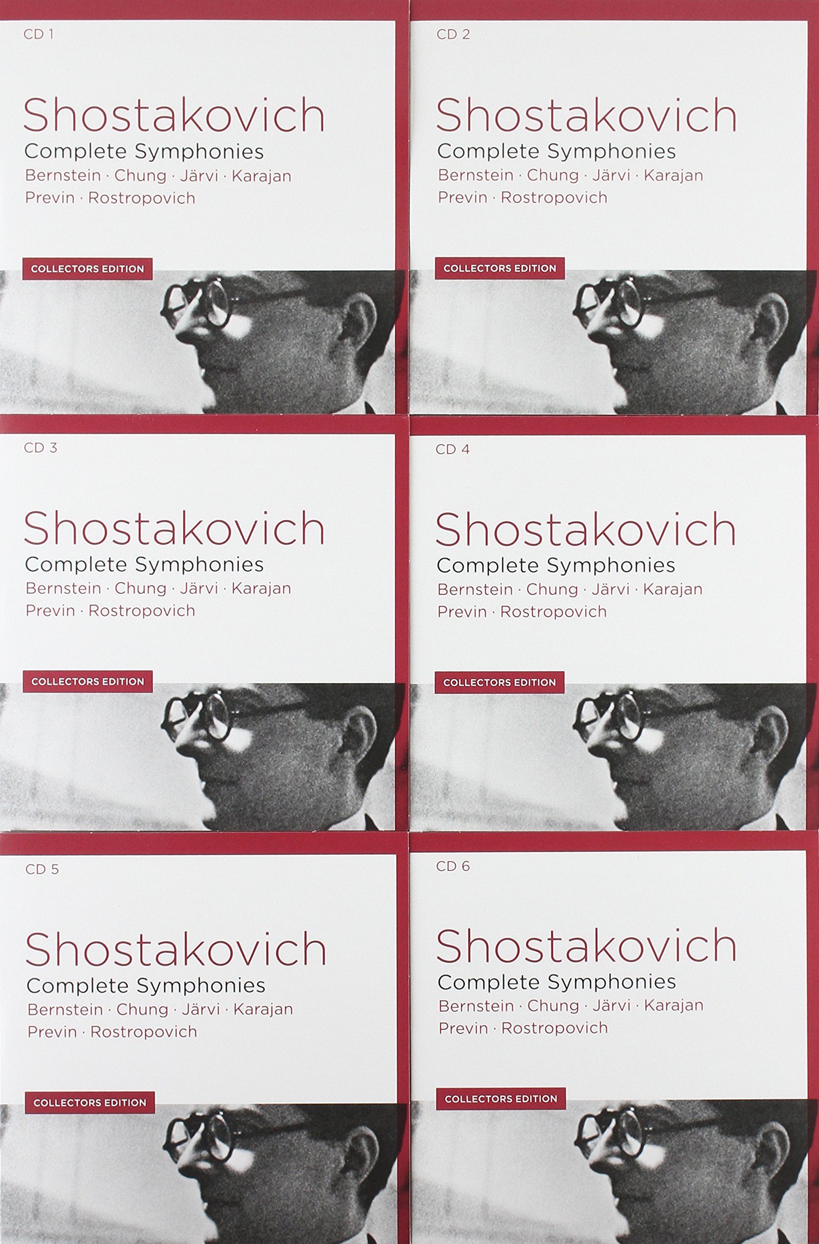 Coll Ed: Shostakovich - Complete Symphonies