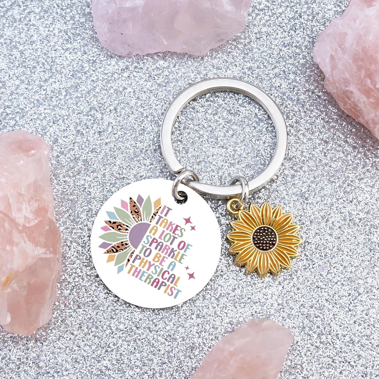 Physical Therapy Gifts for Women Pt Keychain Cool Gifts for Physical Therapist Female Student Therapists Assistant Thank You Gift Ideas Birthday Graduation Christimas Gift for Therapists - Image 5