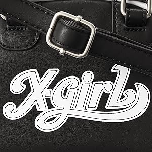 Amazon | [エックスガール] バッグ 2WAY MINI BOSTON BAG | X