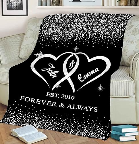 Miniatura 2 de Forever & Always, nombre personalizado y est, regalo para él/ella, la mejor calidad y de primera calidad, cumpleaños, aniversario, regalo de boda