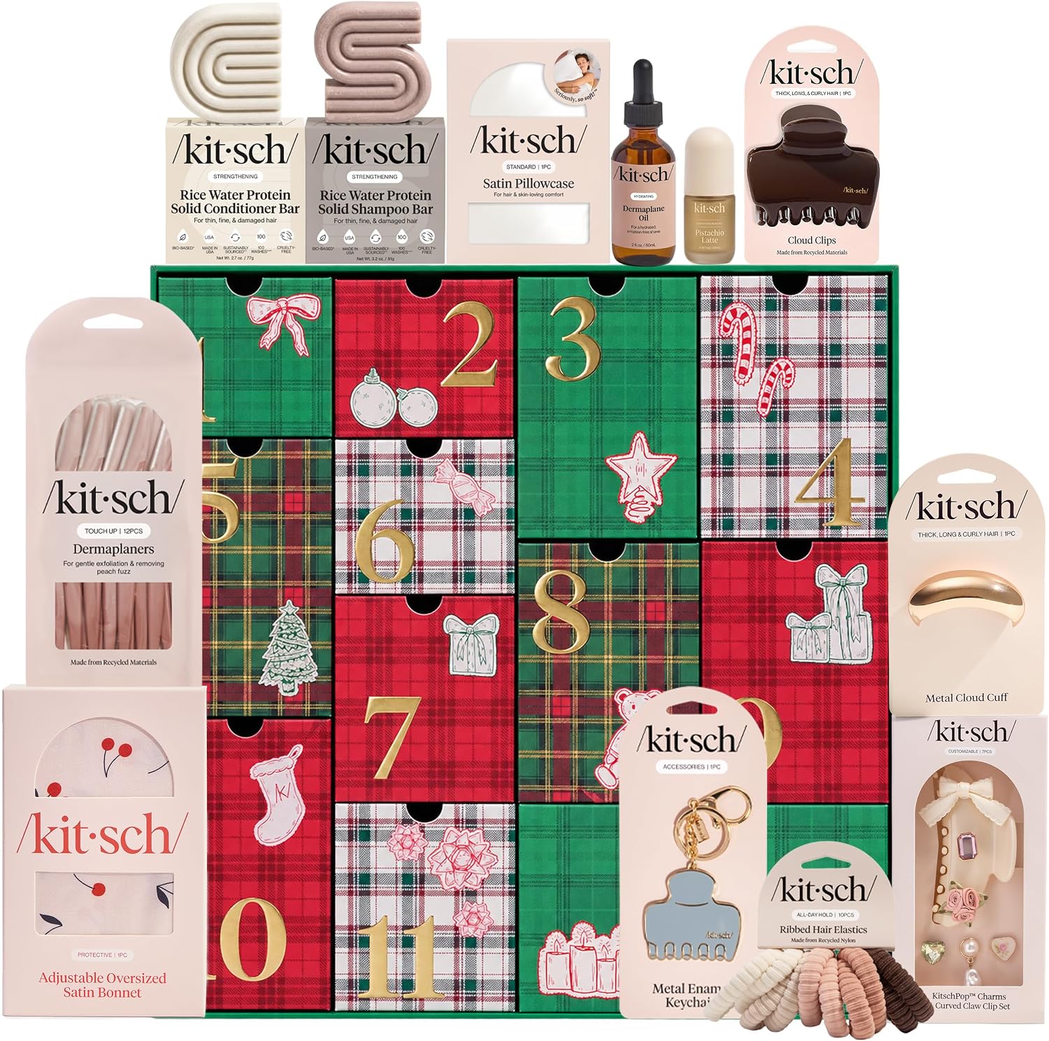 Kitsch Holiday Advent Calendar 2026 – 12-Day Self Care Gifts for Women