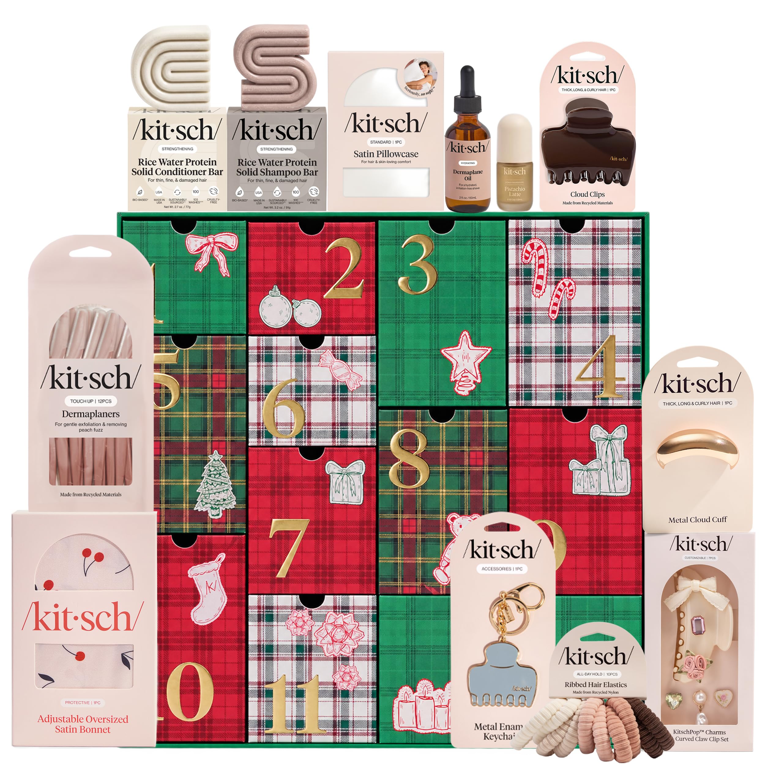 Kitsch Holiday Advent Calendar 2026 – 12-Day Self Care Gifts for Women