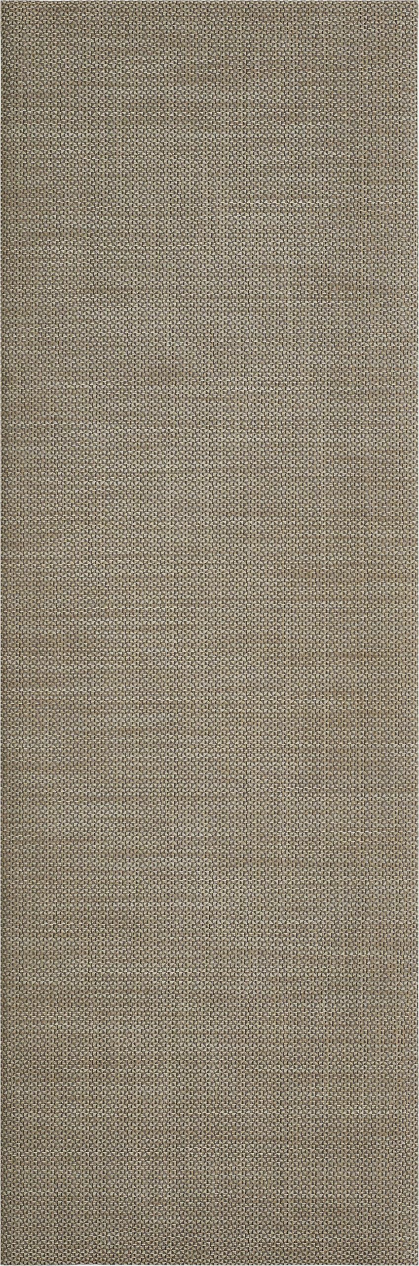 Tapis de cuisine en vinyle beige 50x150 tapis de sol lavable design