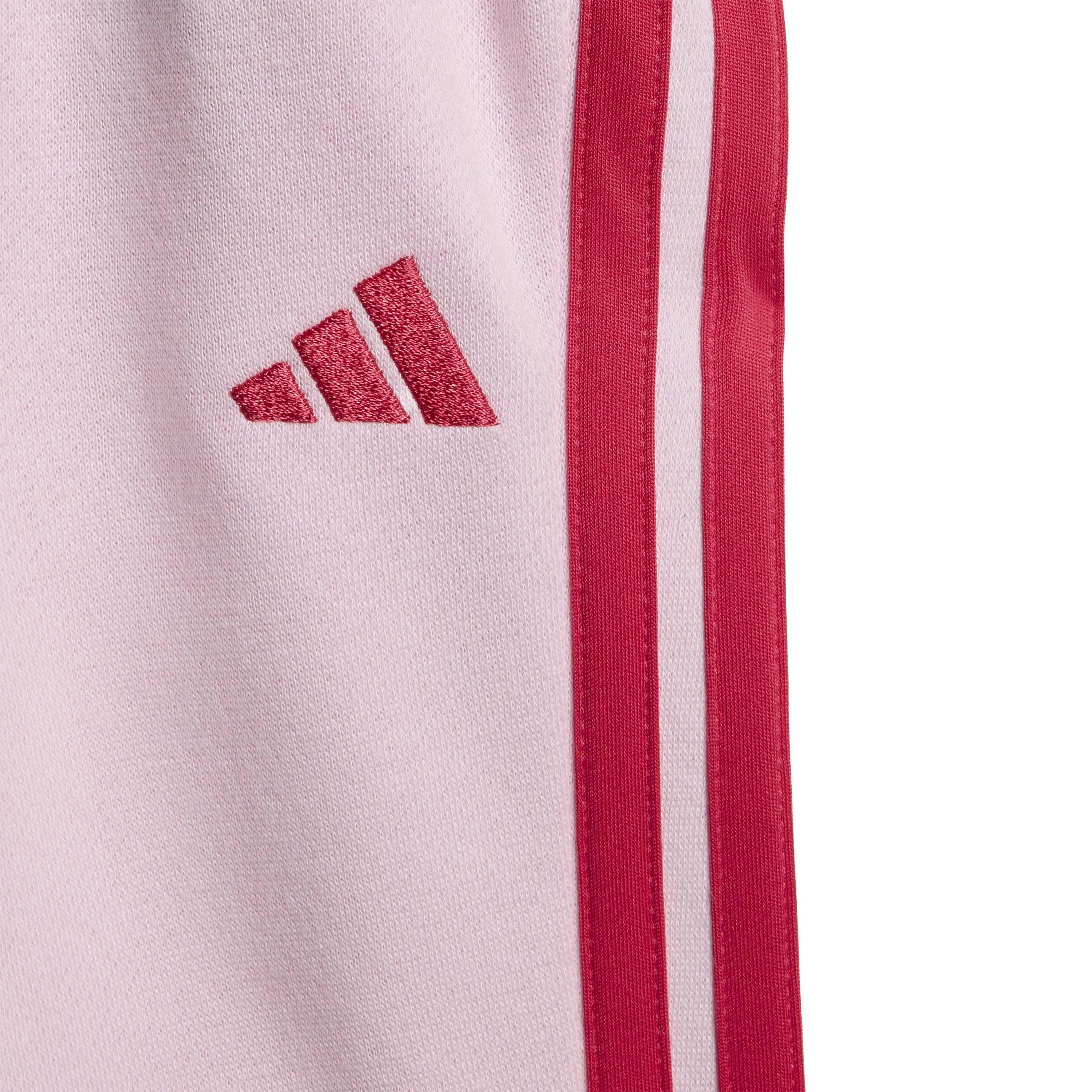 adidas Unisex bebé Essentials Jogger Track_Suit, clear pink/power pink, 12-18 Months