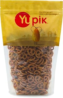 Yupik Micro Mini Pretzels Salted Snack, 0.45 Kilogram