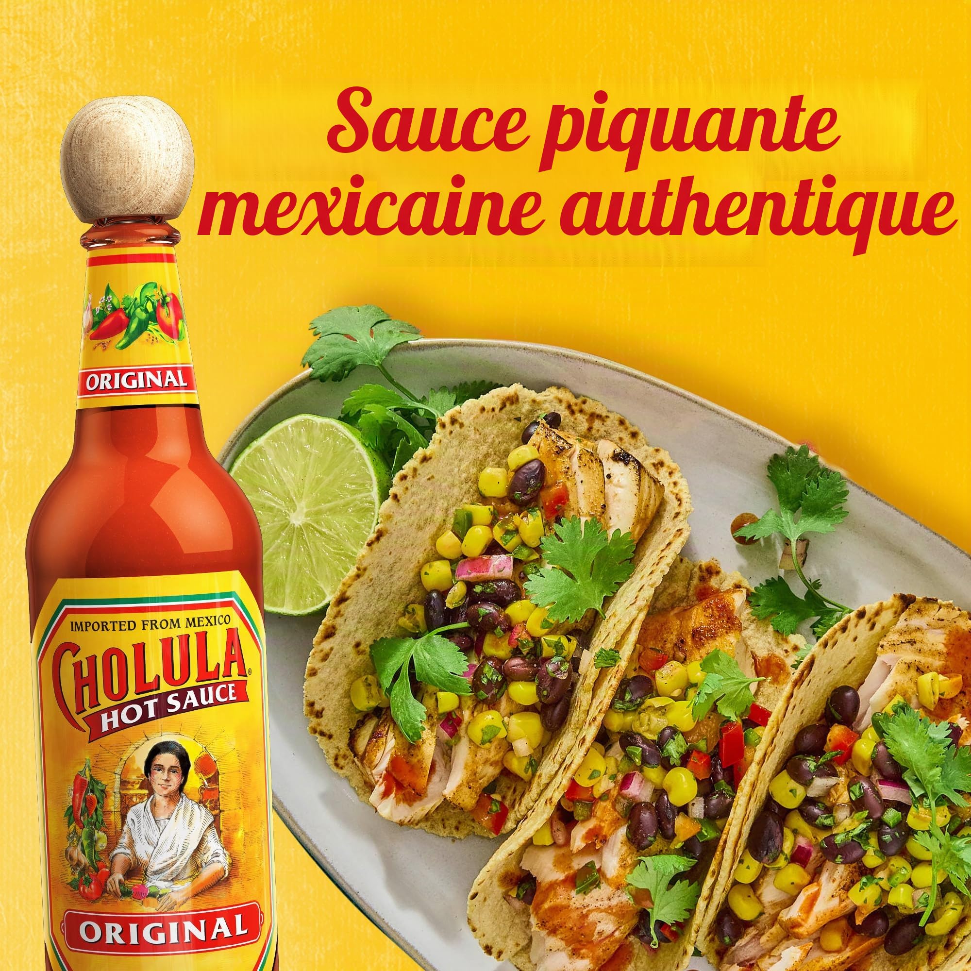 Cholula Original Hot Sauce, 150ml, Pack of 12,680197