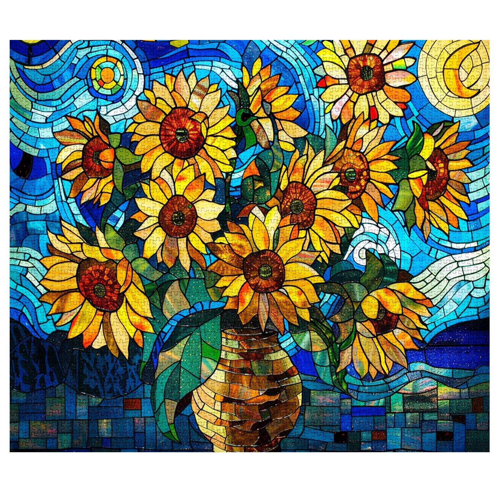 Tucocoo Magnifique puzzle femme noire pour adultes 1000 pièces, grande fleur mode fille art bricolage pour décoration de la maison, cadeaux, puzzle familial difficile parfait