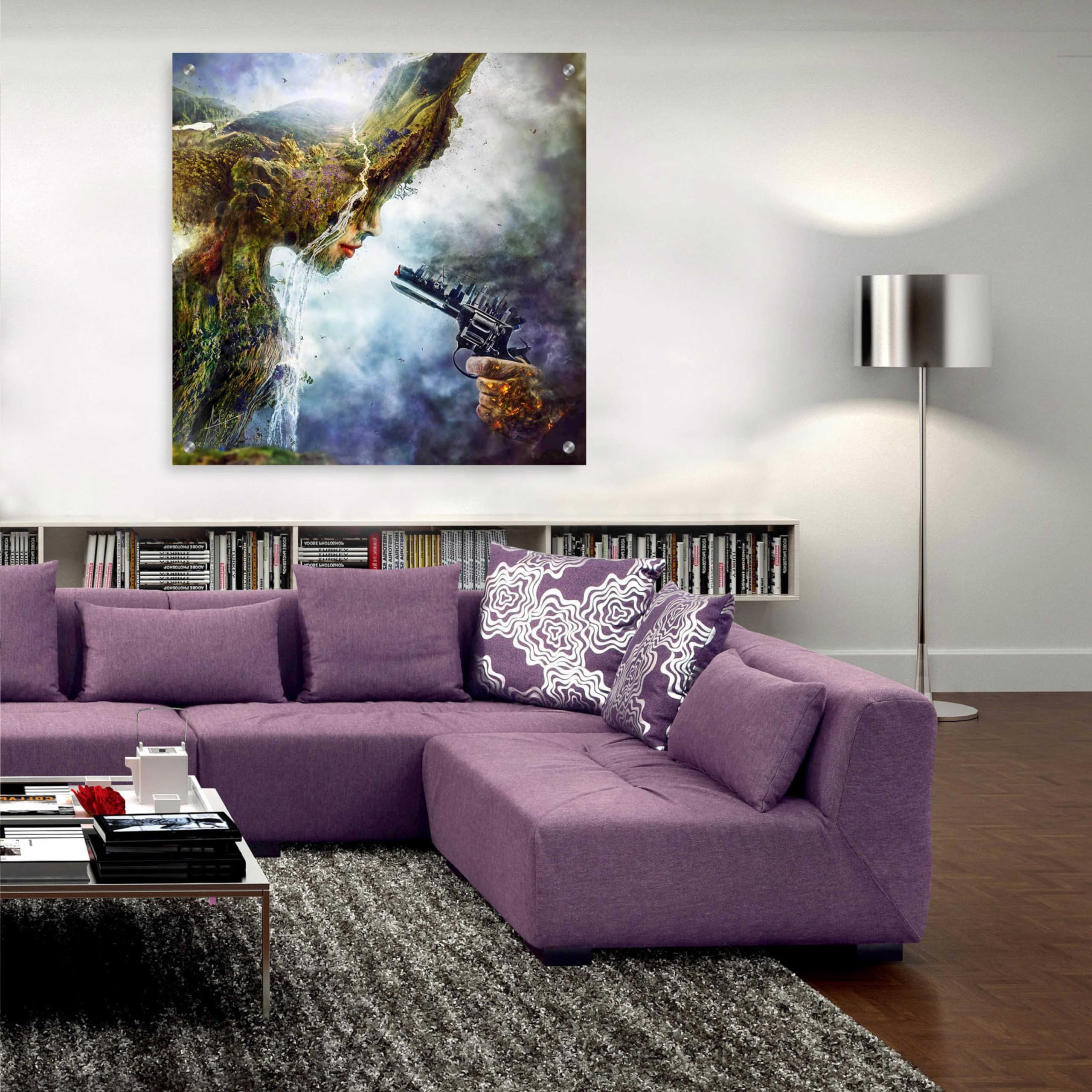 Eternity (18W x 26H x .75D) - Mario Sanchez Nevado For Cortesi Home - Touch o