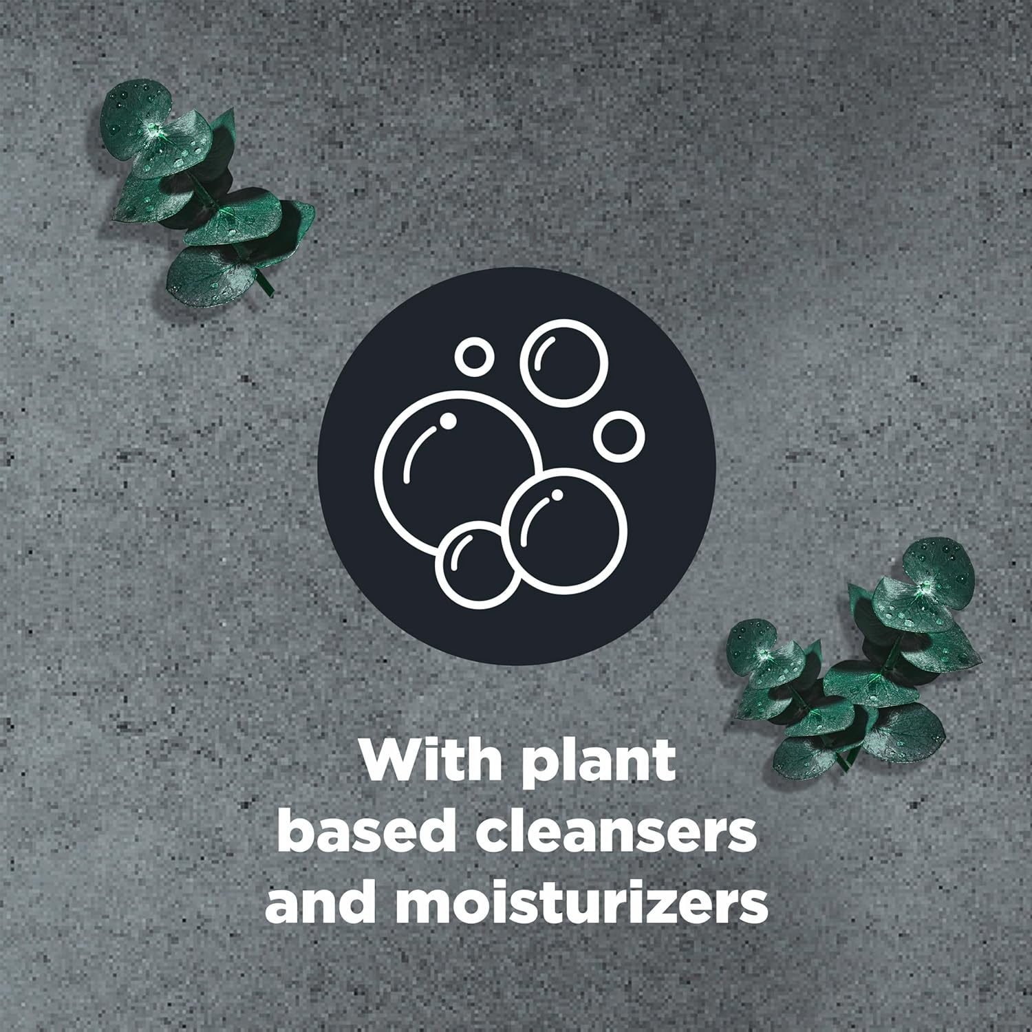 DOVE MEN + CARE 2 in 1 Shampoo Conditioner Eucalyptus + Birch 3 Count For Healthy-Looking Hair Naturally Derived Plant Based Cleansers 20.4 oz - Image 7