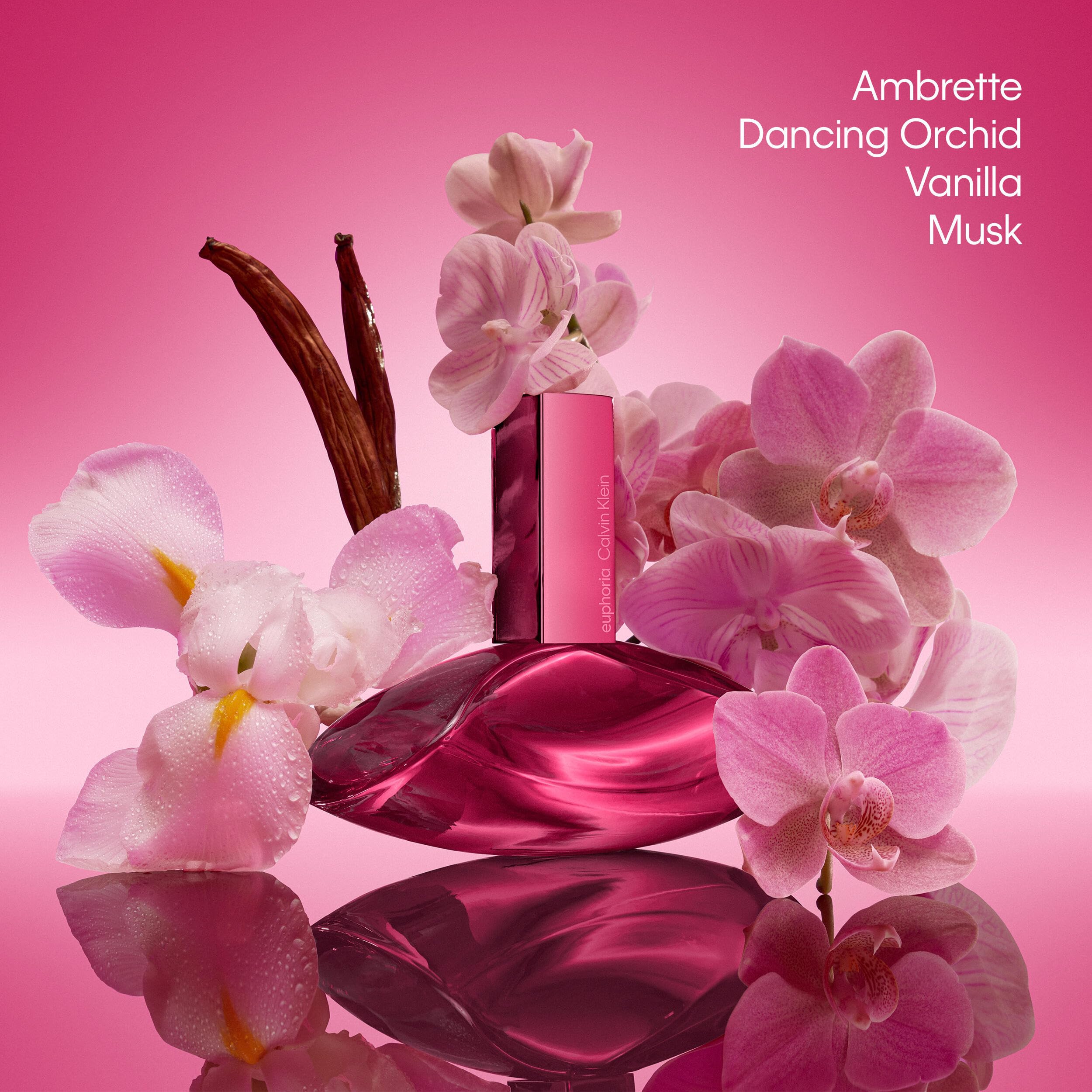 Calvin Klein Euphoria Magnetic Elixir Parfum Intense – Amberduft für Damen – Mit Ambrette-Absolue, Tanzender Orchidee, Vanille und Moschus – Lang anhaltender Duft