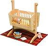 Woodworking Project Paper Plan To Build Pendulum Doll Cradle - Material Not Included