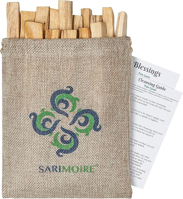 Palo Santo Sticks - 15 Holy Sticks from Peru ~ Perfect Smudge Stick for Mediation Yoga or Prayer
