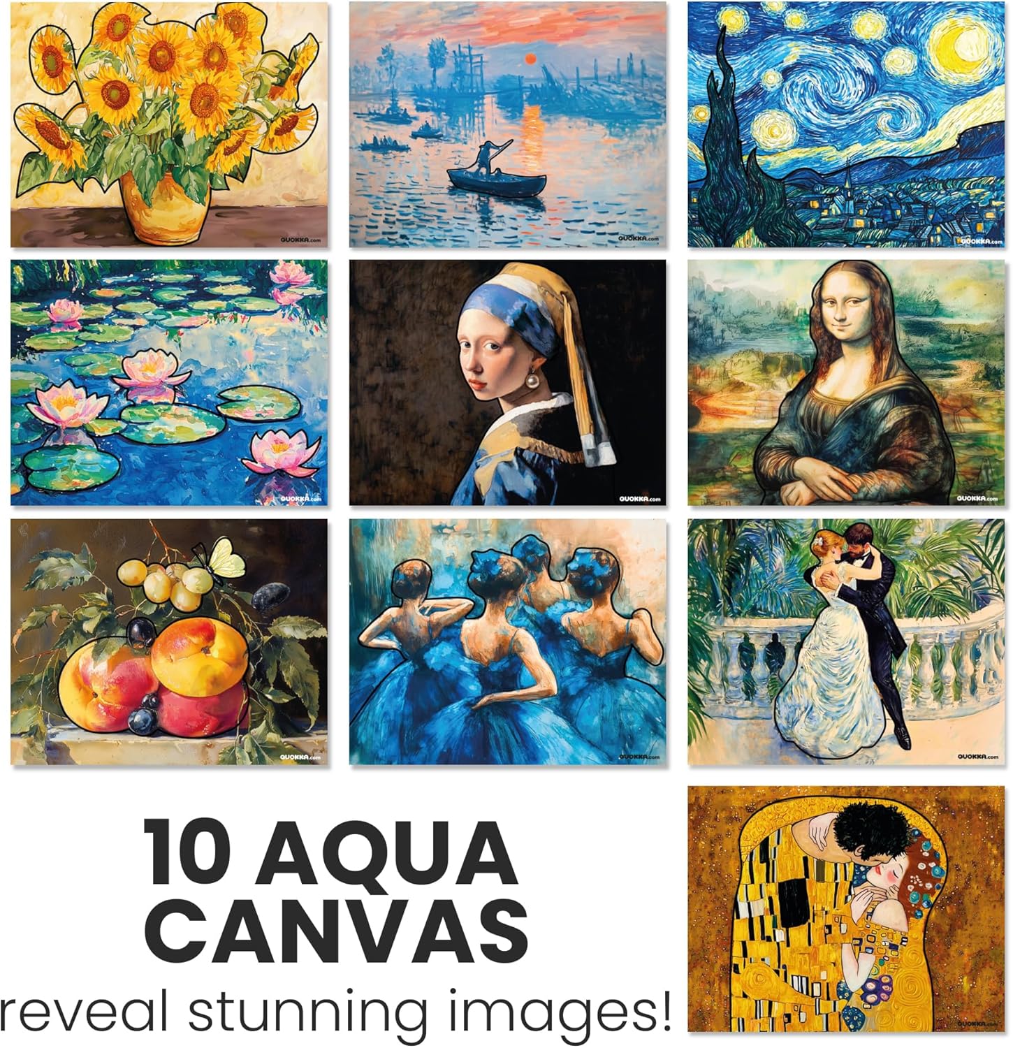 QUOKKA Set of Water Painting Dementia Activities