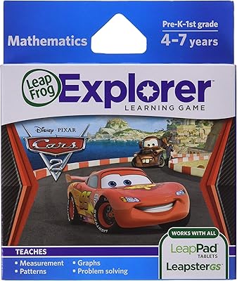 LeapFrog Learning Game Disney-Pixar Cars 2 (works with LeapPad Tablets, Leapster GS and Leapster Explorer)