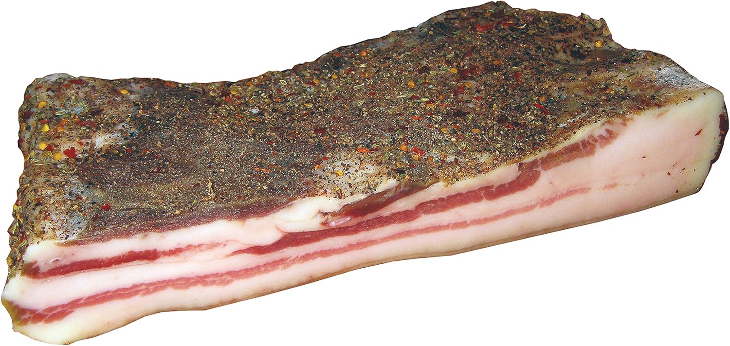 PANCETTA TESA DI SUINO NERO DEI NEBRODI Kg 1 Amazon.it Alimentari e