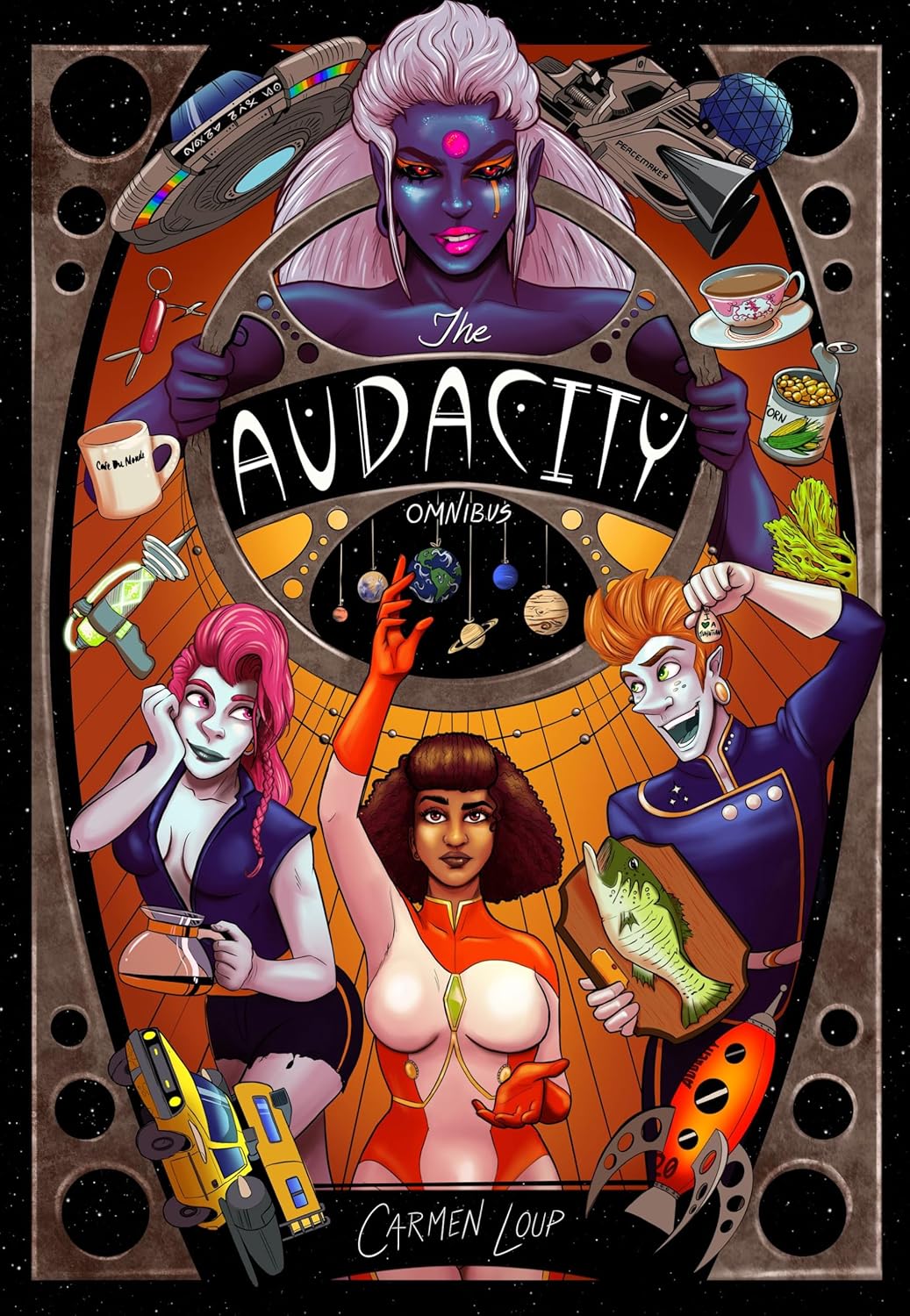 The Audacity Omnibus: A Space Opera Comedy      Kindle Edition