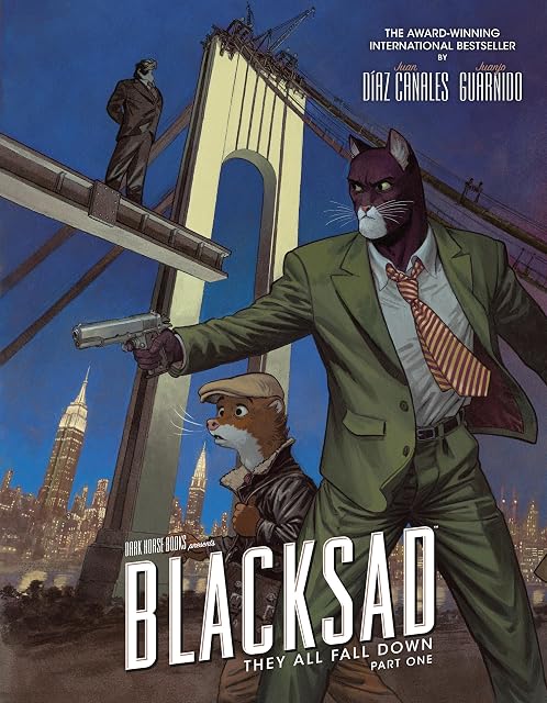 Portada de Blacksad: they all fall down · part one