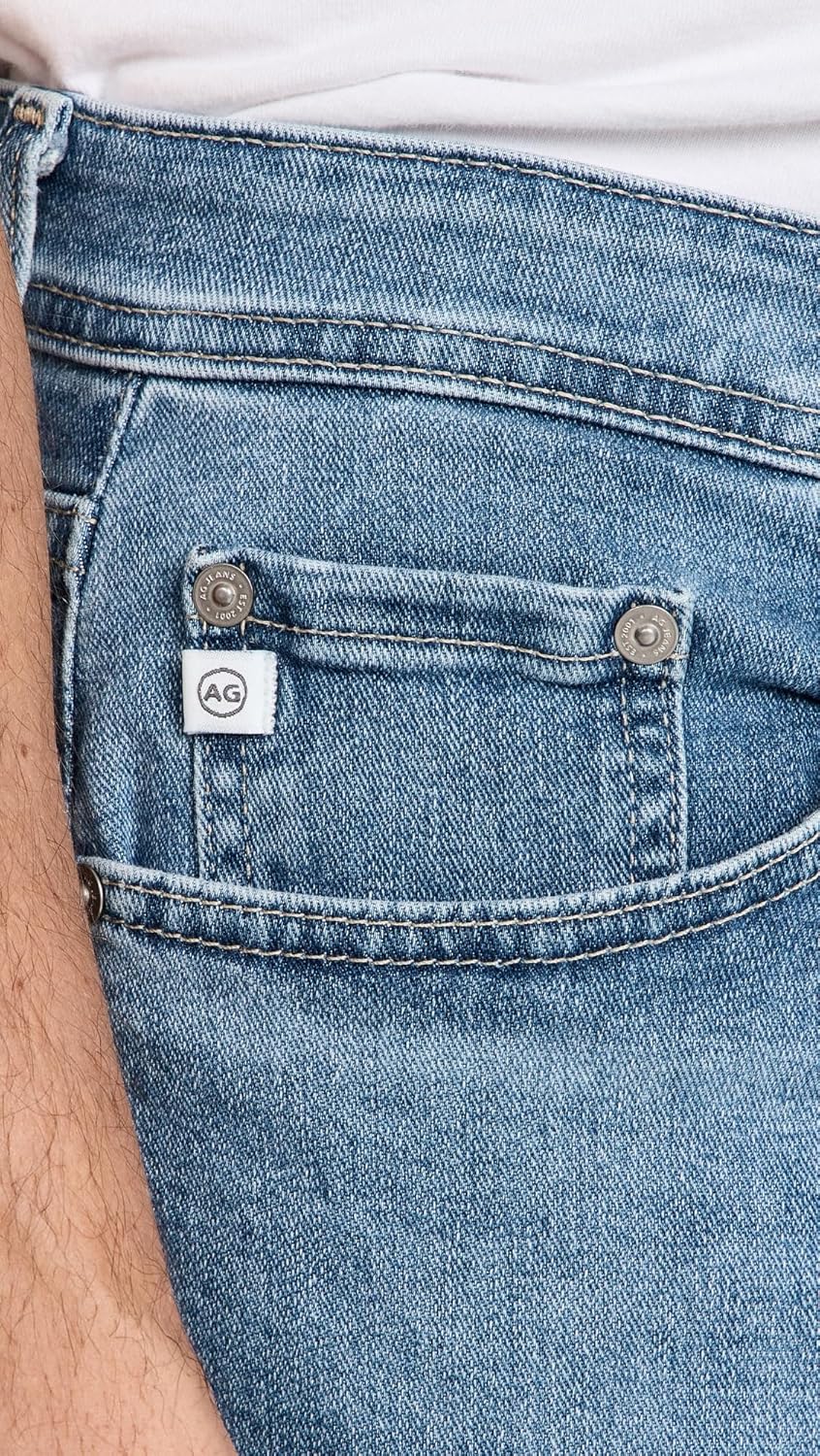 AG Adriano Goldschmied Men's Everett Straight Jeans - Image 6