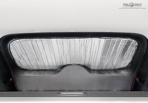 Miniatura 19 de YelloPro - Parasol reflectante para parabrisas delantero de ajuste personalizado para Hyundai Tucson 2022, 2023, 2024 2025, híbrido, SUV, protección