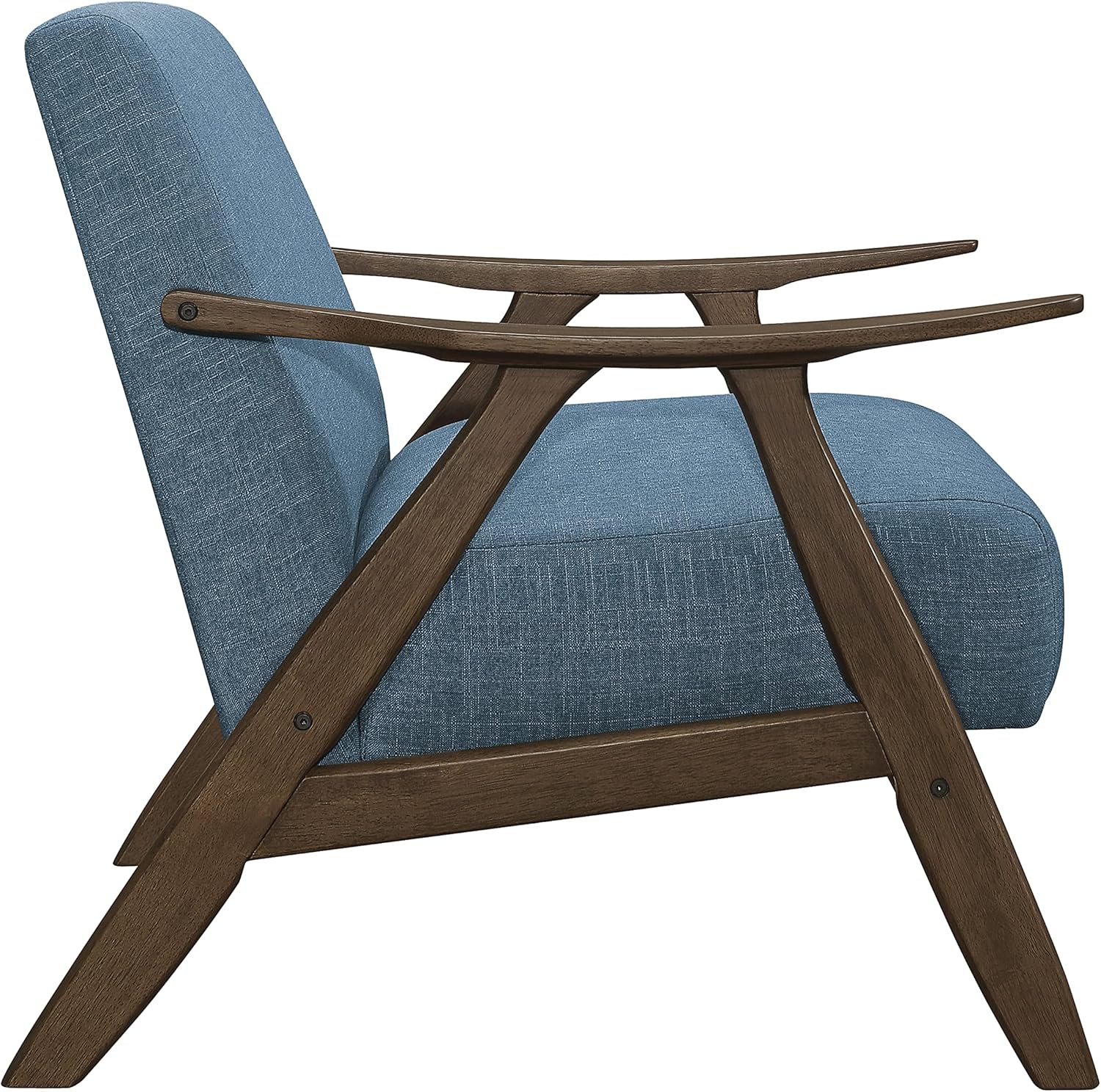 Lexicon Elle Accent Chair, Blue : Home & Kitchen
