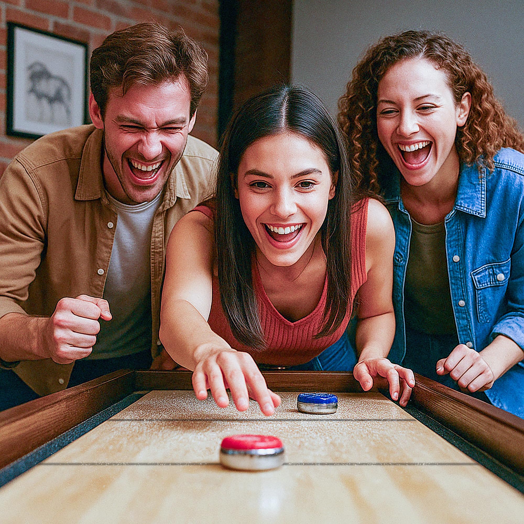 Cannon Sports Polvere da Shuffleboard - Cera Premium con Silicone/Farina di Mais - 3 Velocità (Veloce, Media, Lenta) - Sabbia Scorrevole Non Abrasiva (MEDIA, 2, CONFEZIONE)